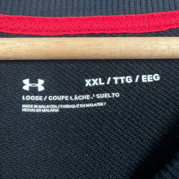 Under Armour Mens XXL Rival Terry Athleisure Streetwear Gym Staple Sweatshirt - Picture 7 of 12